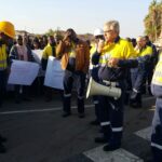 Rio Tinto workers are protesting against surveillance tactics by the company.
