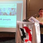 Natalya Marynyuk is the Chair of the PMGU union at ArcelorMittal in Ukraine