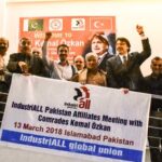 Членские профсоюзы IndustriALL созвали пресс-конференцию в Исламабаде, чтобы объявить о начале кампании