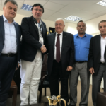 Réunion avec le ministre palestinien du Travail 