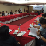 Participants at the unity meeting