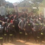 Striking security guards at Rio Tinto subcontractor Pro’Tech Security in Madagascar are treated poorly