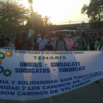 Workers rally for Rubén