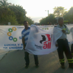 Workers rally for Rubén