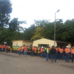 Workers at BHP Billiton, Colombia