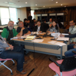 Discussions at the Glass network meeting.