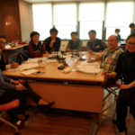 Discussions at the Glass network meeting.