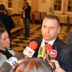 Dariusz Trzcionka, Président de KADRA, affilié d’IndustriALL, interviewé par les médias polonais.