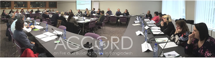 Meeting on European action plan for the Bangladesh Accord on Fire and Building Safety