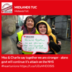 #heartunions action on social media (photo credit heartunions.org)