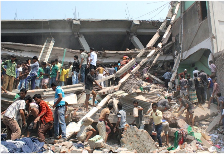 L’usine de Rana Plaza s’est écroulée le 24 avril 2012, causant la mort de plus de 1 100 travailleurs.