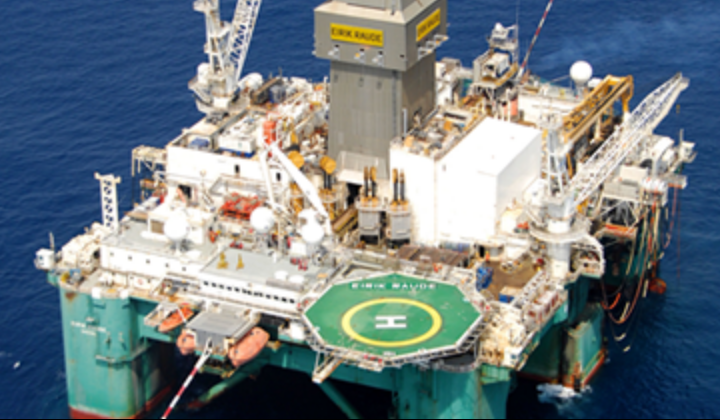 Plataforma petrolera en Ghana (foto: Wikimedia Commons)