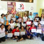 En el proyecto de protección de la maternidad de la IndustriALL se formó a 80 mujeres en el Sudeste Asiático.