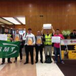 RMT activists occupy Shell HQ in London