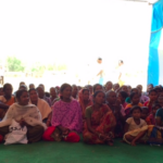 People from nearby displaced communities