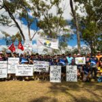 CFMEU German Creek Miners message of solidarity to the Los Bronces Miners.