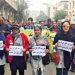Manifestation des familles des sidérurgistes à Ahvaz