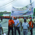 Cientos de trabajadores protestan contra la venta de ArcelorMittal