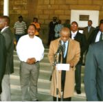 Living wage protest in Lesotho