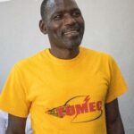 Un miembro del afiliado a la IndustriALL TUMEC