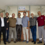 With the Bekaert convenor at the union office