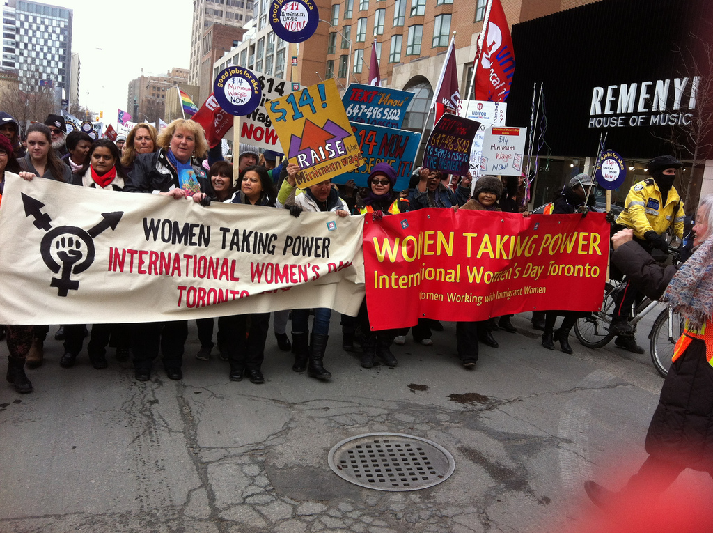 USW Canada marks Women's Day