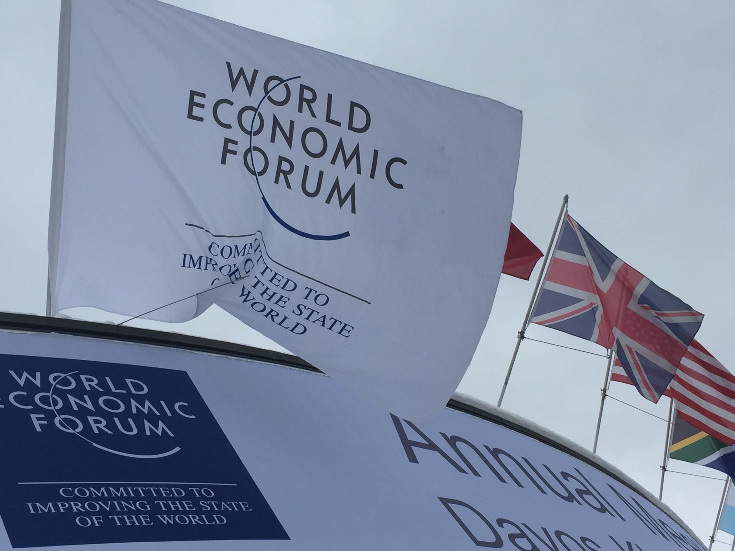 Les dirigeants du monde débattent de la quatrième révolution industriel à Davos, en Suisse.