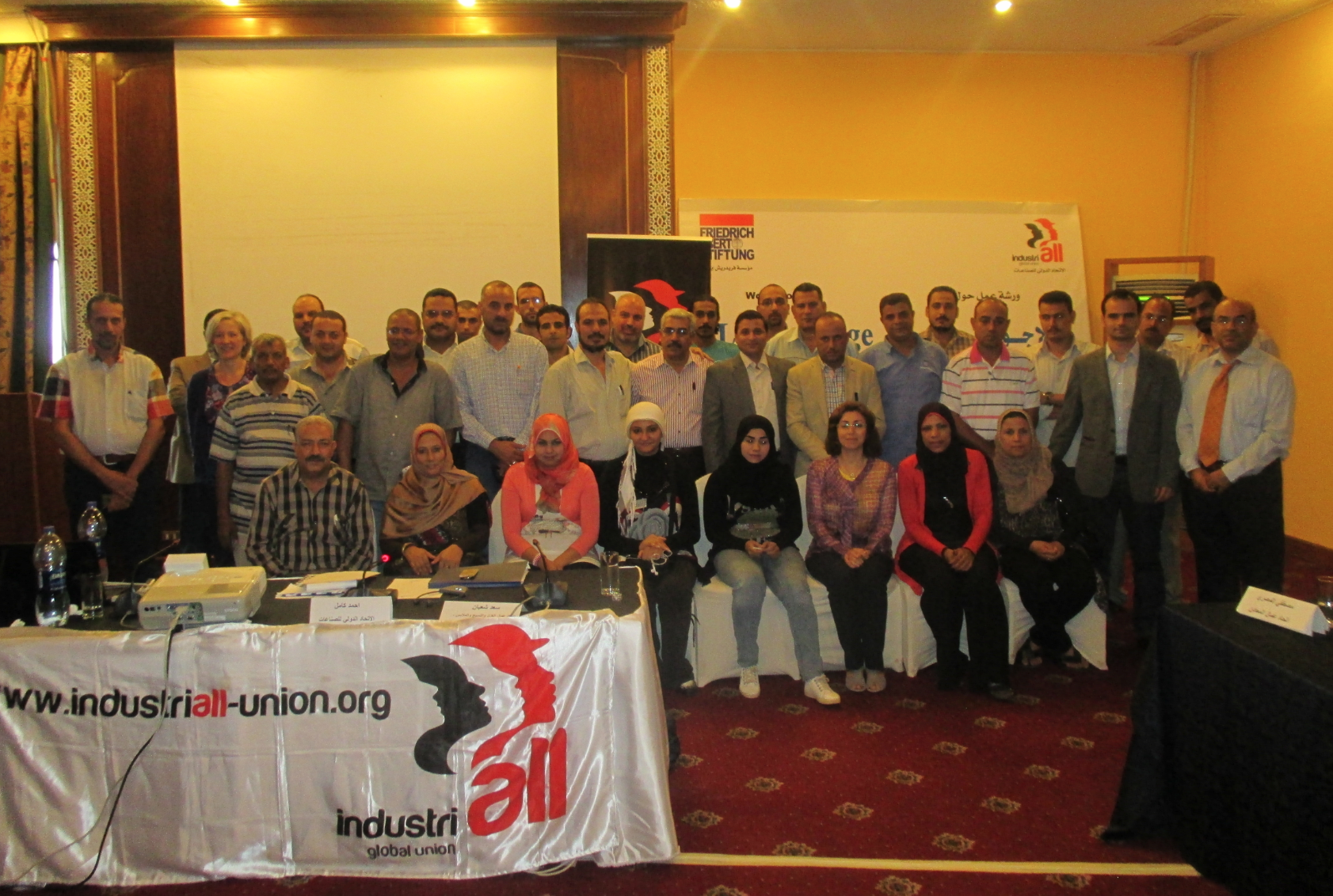 Les participant(e)s de l’atelier en Égypte.