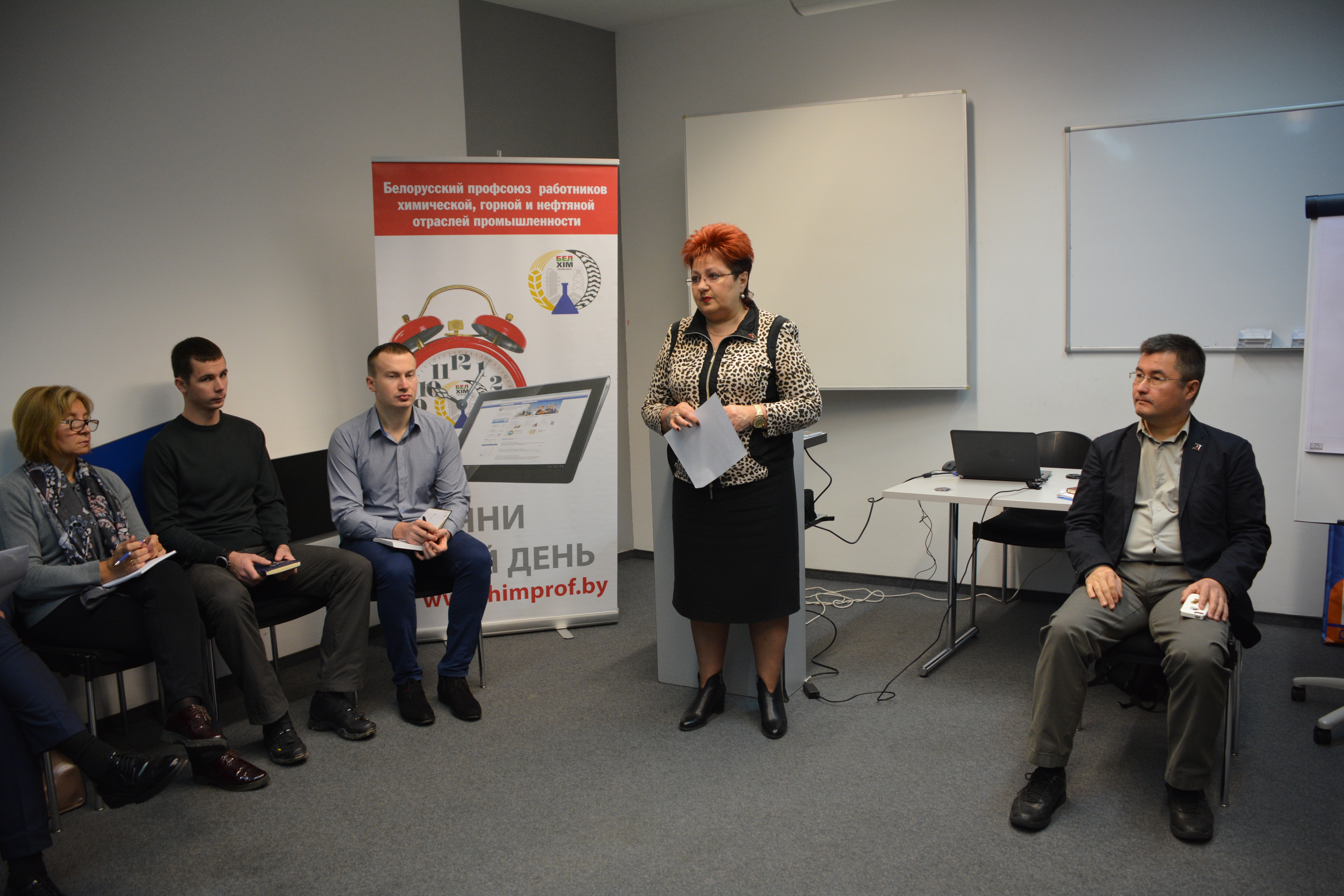 Светлана Клочок, председатель Белхимпрофсоюза